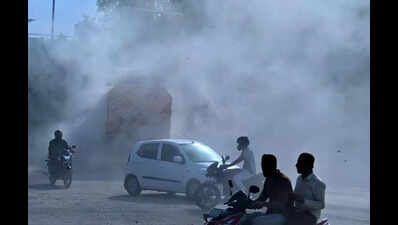 Hyd gets heavy rain yet struggles to breathe easy