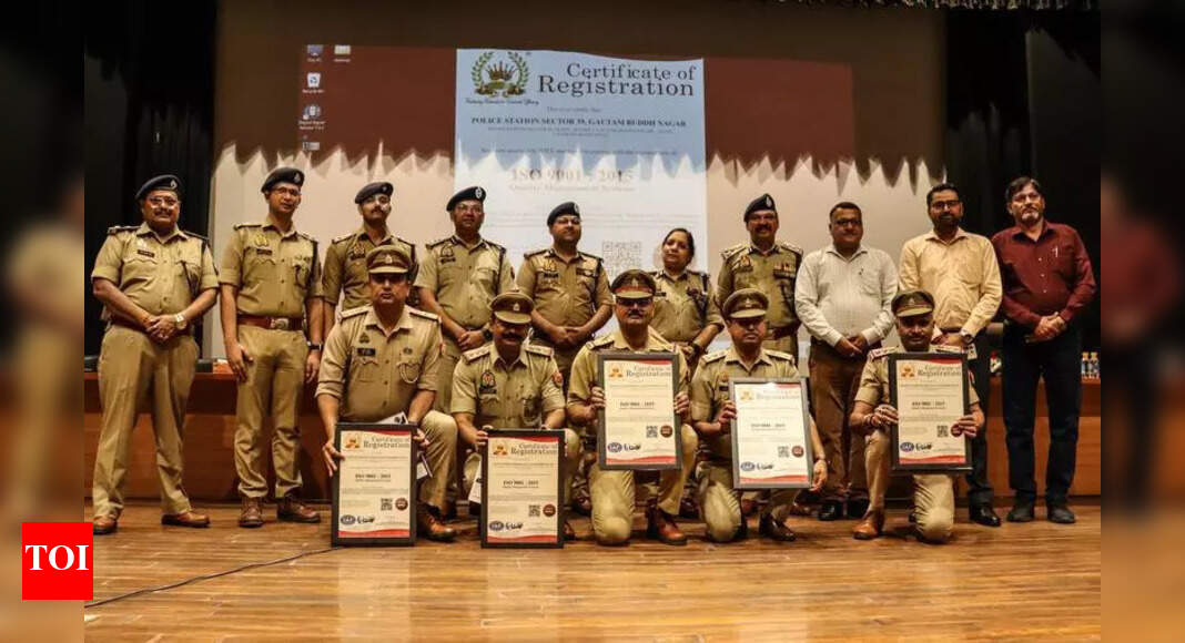 Five Noida Police Stations Earn ISO Certification