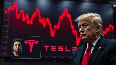 Tesla stock price crash wipes out $150 billion! Investors dump Elon Musk’s company as clash with Donald Trump escalates; fear US President won’t be a ‘nice guy’