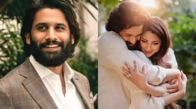 Naga Chaitanya steals the show dancing at Akhil Akkineni's Baraat ahead of wedding with Zainab in Hyderabad