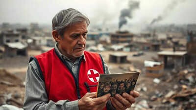  leading the Red Cross search for the missing