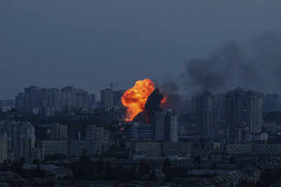 Russian missile and drone attack across Ukraine wounds at least 3 and causes damage