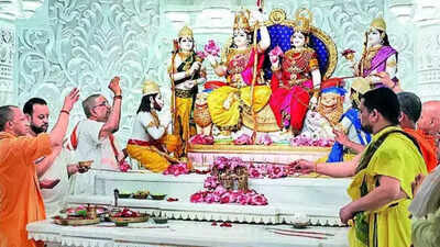  UP CM Yogi Adityanath on Ayodhya’s transition; says blessings of revered seers guiding New India