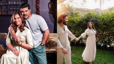 Watch Ram Charan and Upasana Kamineni attend Akhil Akkineni's baraat in Hyderabad