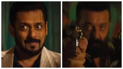  Salman Khan and Sanjay Dutt's FIRST LOOK unveiled; Bollywood stars steal all the attention in Adil El Arbi and Bilall Fallah's action-comedy
