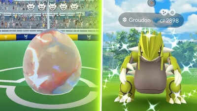 How to catch Shiny Groudon in Pokemon GO - Shiny odds, how to get shundos, best tips, and more