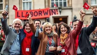 UK Labour gets rare boost with surprise election win