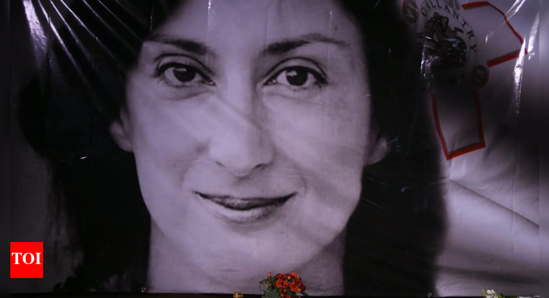 Jury finds 2 men guilty of supplying the bomb used to kill Maltese journalist Daphne Caruana Galizia