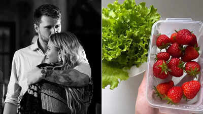 Fans give credit for Luka Doncic’s fitness to fiancee Anamaria Goltes as she shares picture from kitchen garden