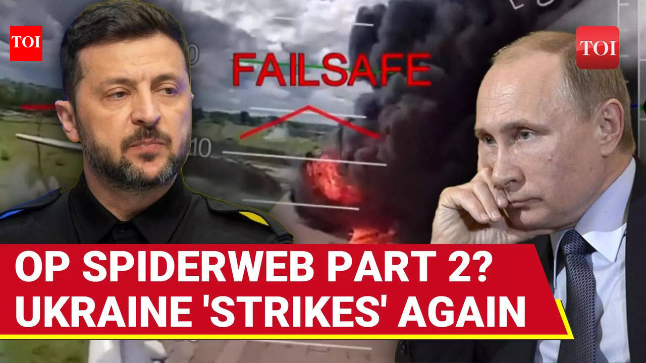 Ukraine Hits Two Russian Airfields Overnight, Claims Direct Strikes on Warplane Bases
