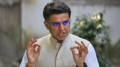  Sachin Pilot slams BJP; says people still trust Congress