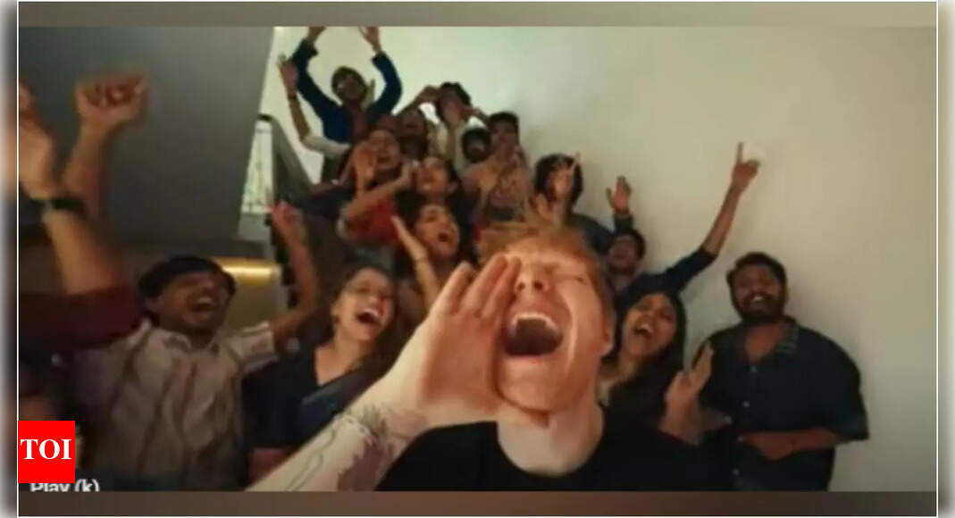 Ed Sheeran goes desi as he sings in Punjabi with Arijit Singh in ‘Sapphire’