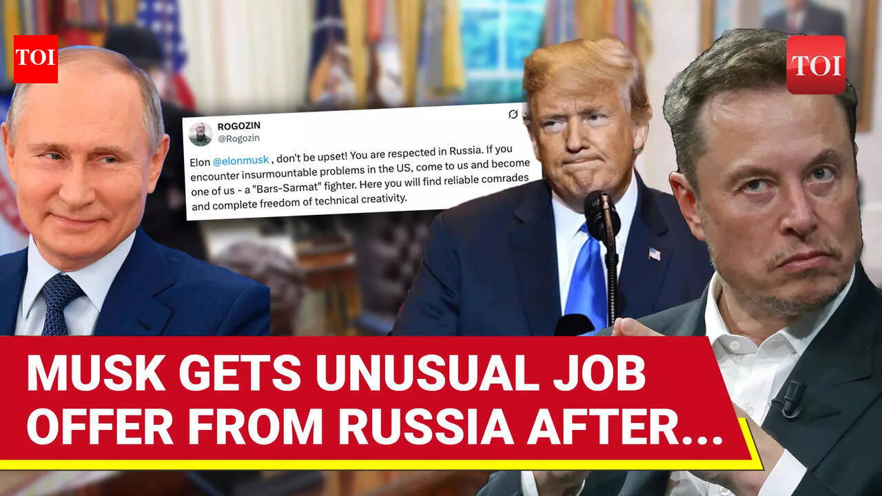 'Elon, Don't Be Upset...Come To Russia': Big Job Offer, Jokes & Jibes After Trump-Musk Fight