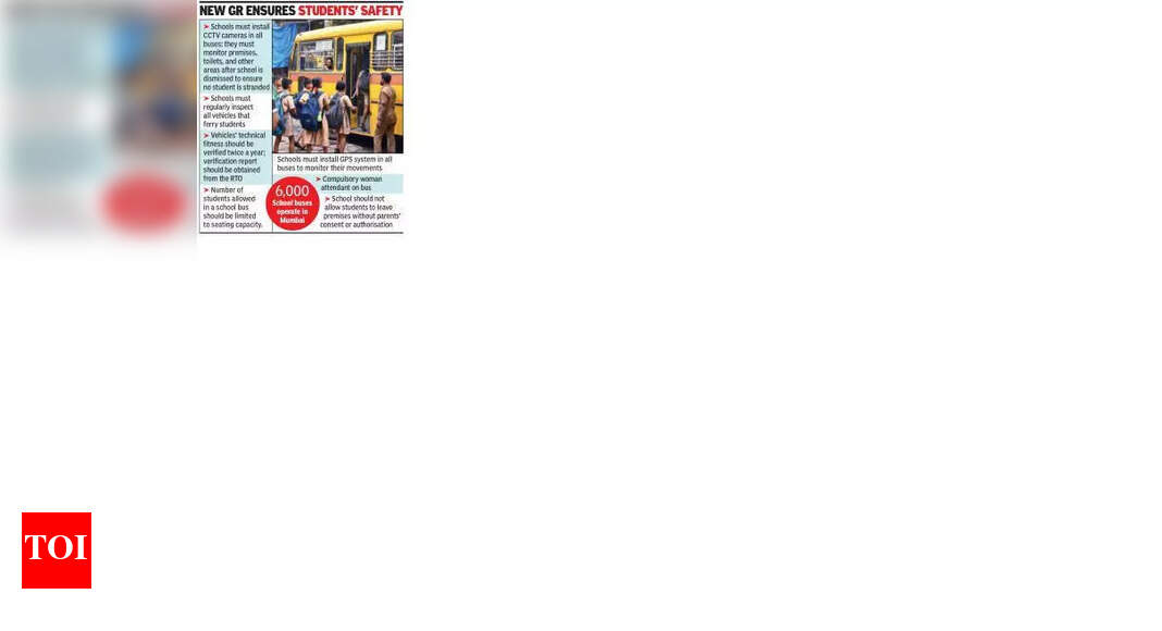 Mumbai Schools Mandated New School Bus Safety Rules