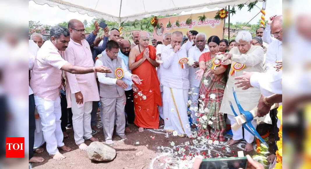 Foundation Stone Laid for New Venkateshwara Temple in Belagavi