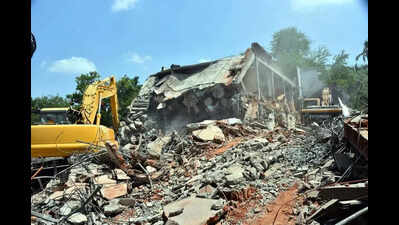 HYDRAA begins demolition drive to clear Rasoolpura nala bottlenecks