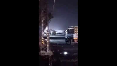 Major tragedy averted after CNG leak from truck near Bhankrota | Jaipur