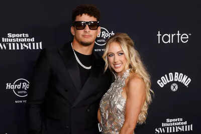 NFL power couple Patrick and Brittany Mahomes cheer on Texas Tech at 2025 Women’s College World Series