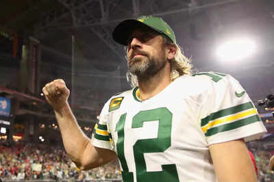  Baltimore Ravens' John Harbaugh reacts to Aaron Rodgers joining Pittsburgh Steelers as fans continue to troll the NFL legend