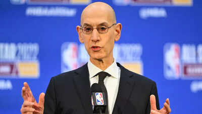 NBA Commissioner Adam Silver says iconic Larry O'Brien logo might return to Finals courts in 2026