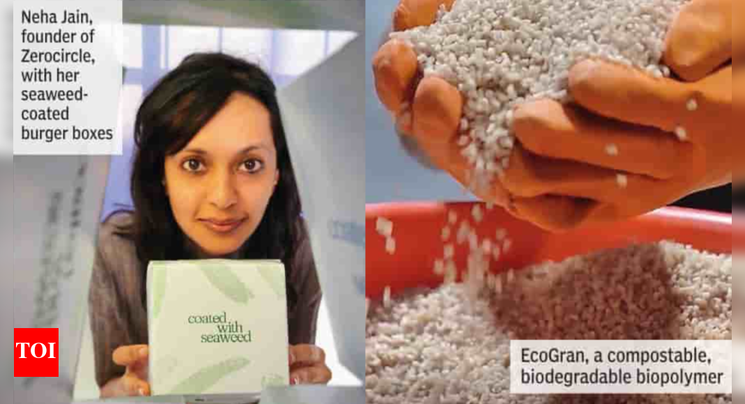 Indian Startups Pioneer Sustainable Alternatives to Plastic Packaging