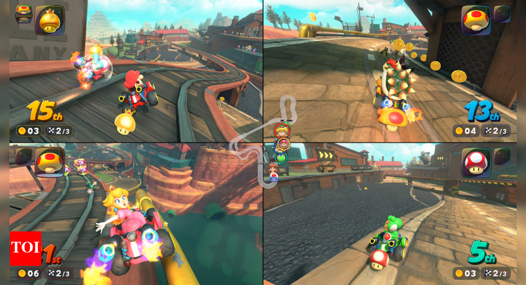 All techniques in Mario Kart World | Esports News  timesofindia.indiatimes.com