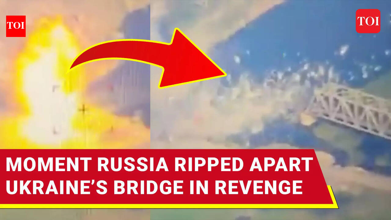 Russia Destroys Ukraine’s Bridge Over Oskol River; Revenge Strike After Kyiv's Attacks