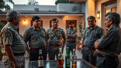 ‘Non-veg food, liquor, loud music’: 5 cops suspended for partying at collector’s residence in Odisha; video shows officers dancing in uniform under influence of alcohol