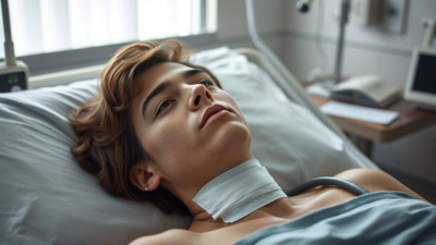 'Everything went dark after crash': Helmetless rider ends up with 33 glass pieces in throat after accident in Maharashtra, gets back original voice after surgery