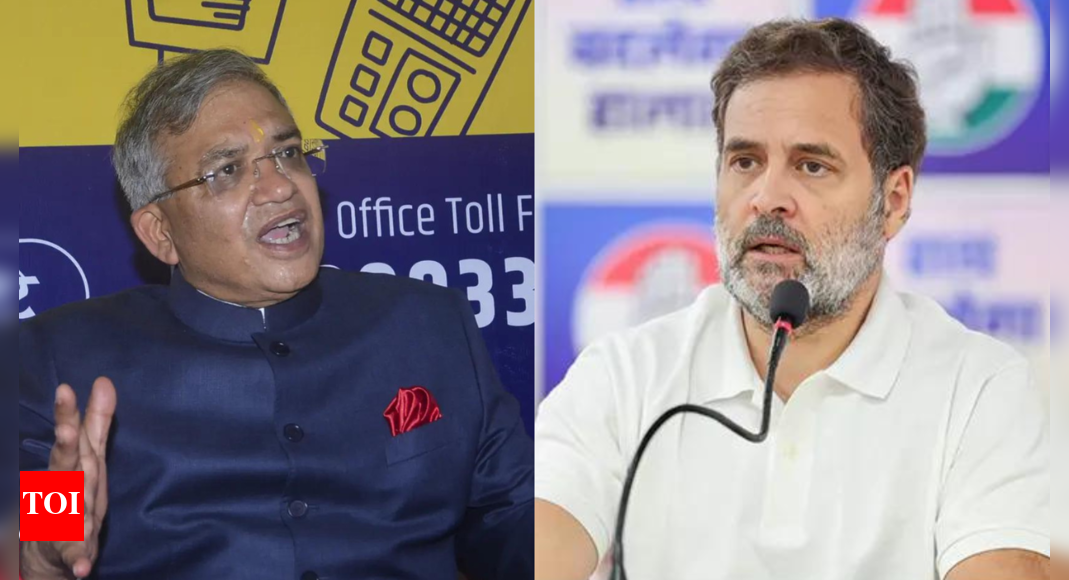 ‘Completely absurd’: ECI debunks Rahul Gandhi’s ‘match fixing’ allegation; Gandhi called Maharashtra election rigged | India News – Times of India