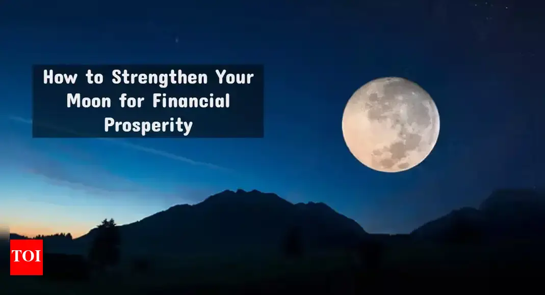 How to strengthen your Moon for financial prosperity