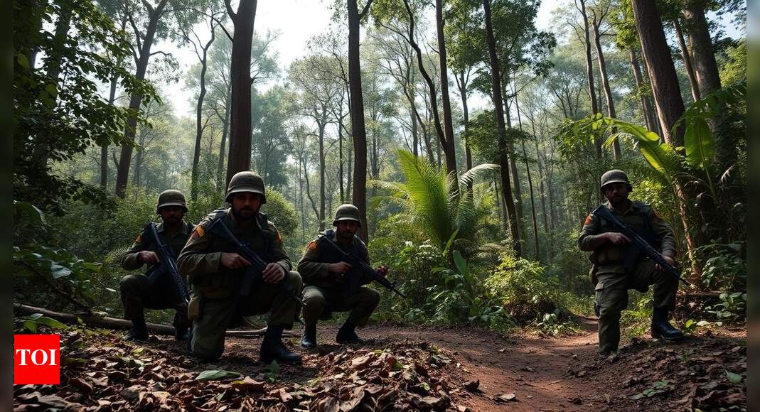 7 Maoists killed in ongoing Bijapur operation, key leaders among those neutralised