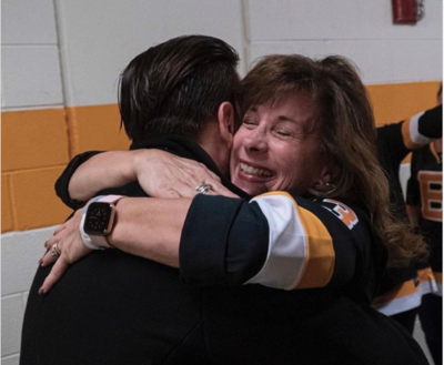 Brad Marchand’s mom goes viral after emotional reaction to his OT goal in Stanley Cup Final
