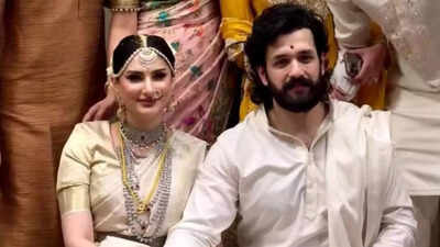 Akhil, Zainab exchange vows in an intimate ceremony