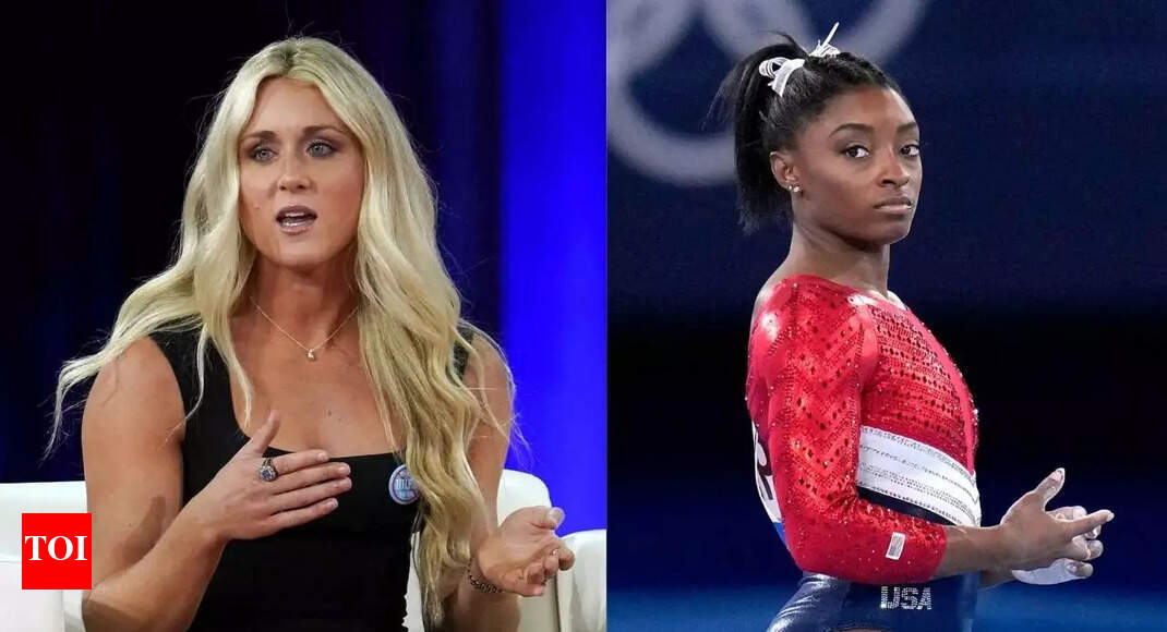 Olympian Simone Biles slams anti-trans activist Riley Gaines: Here's why  they are clashing over transwomen in sports | International Sports News -  Times of India