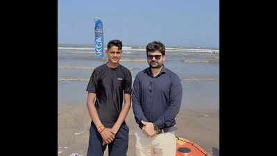 Chhattisgarh’s Sourabh Sahu bags two gold medals at national kayaking championships