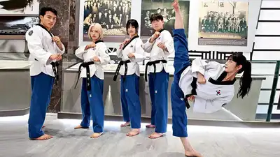 An exhibition of Taekwondo’s history