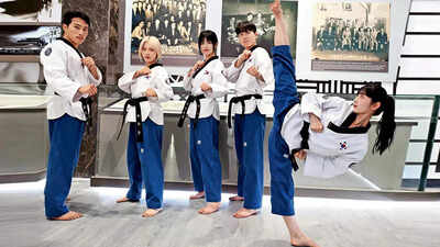 An exhibition of Taekwondo’s history