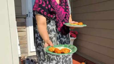  American workers gets a tasty surprise from Indian homeowner
