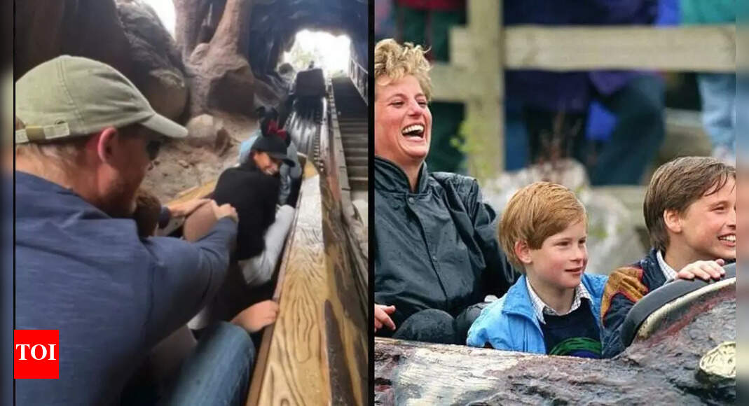 Prince Harry recreates a Princess Diana moment with his son Prince