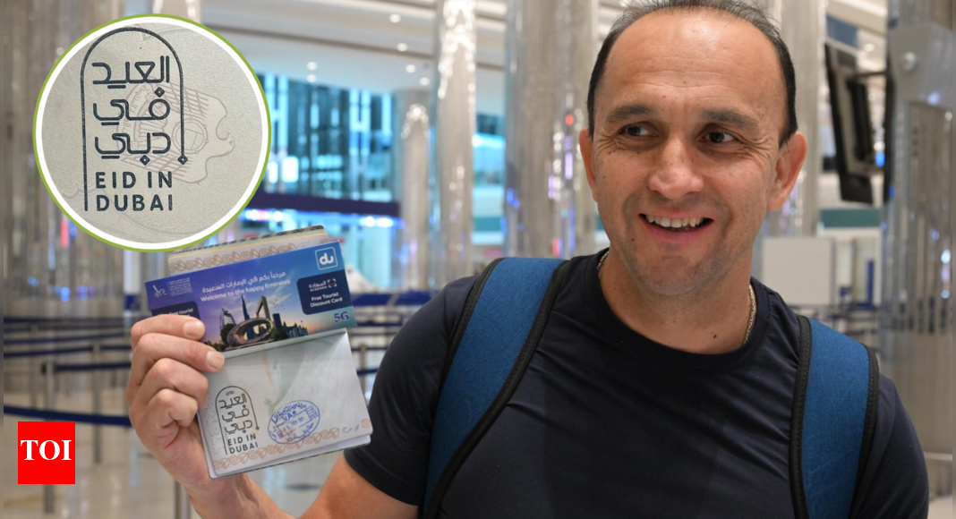 Eid Al Adha 2025: Dubai airport welcomes Eid travellers with special passport stamps