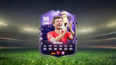 EA FC 25 Thomas Muller End of an Era SBC tasks, solutions, and more