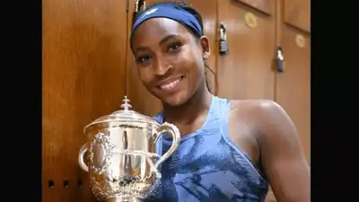 Who is Coco Gauff, the 21-year-old American tennis star, who has defeated the world No. 1