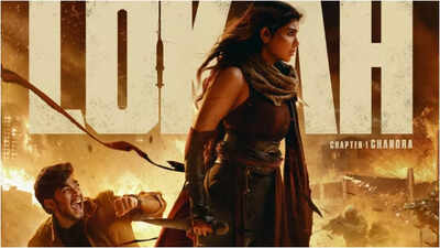 Dulquer Salmaan launches superhero universe: Naslen-Kalyani Priyadarshan to lead ‘Lokah - Chapter One: Chandra’; First look poster out