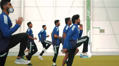  BCCI shares archetypal  grooming  visuals up  of Test series
