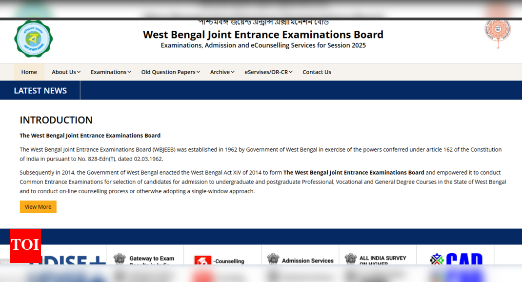 WBJEE result 2025 expected to release soon: Check steps to download and other key details here – Times of India