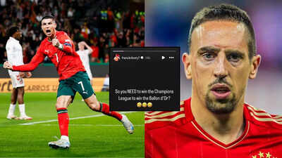 'So you need to win the Champions League?' - Franck Ribery takes aim at Cristiano Ronaldo, alludes to 2013 Ballon d'Or result