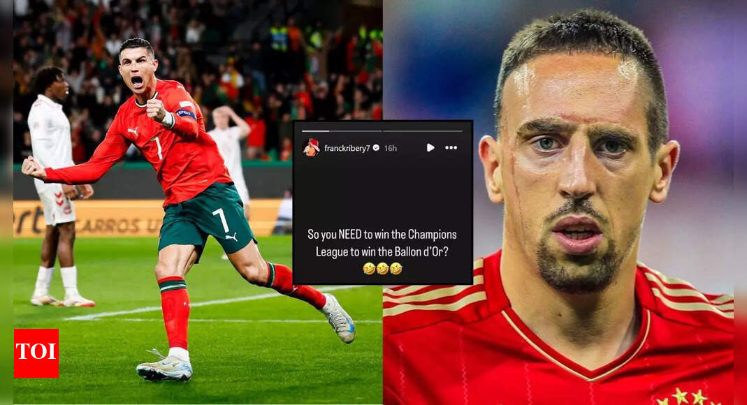 ‘So you need to win the Champions League?’ – Franck Ribery takes aim at Cristiano Ronaldo, alludes to 201