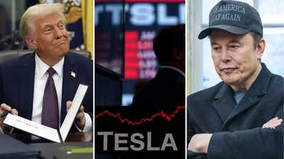 Trump-Musk rift rattles Wall Street; Tesla share slide exposes market fragility; major indexes take a hit