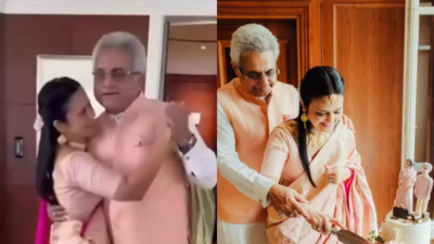  Mahua Moitra dances to 'Raat ka humsafar' with husband Pinaki Mishra; video goes viral